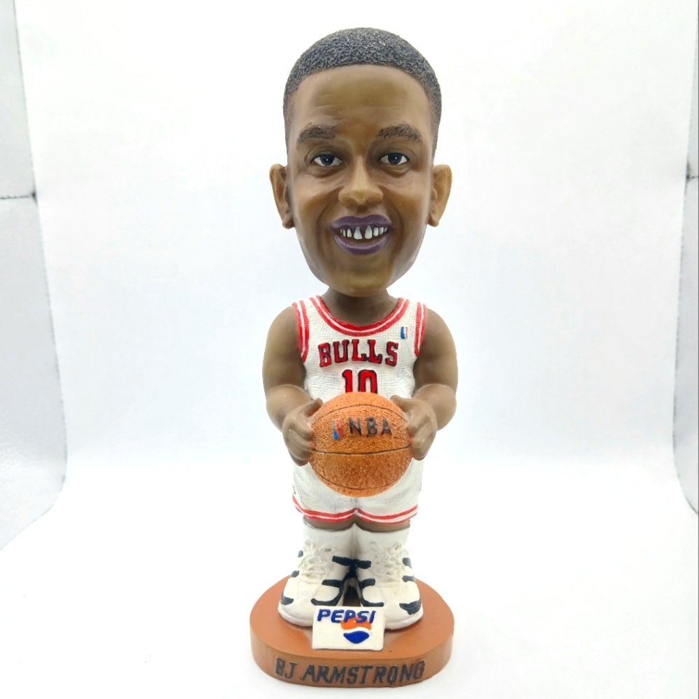 BJ Armstrong‎ Chicago Bulls Bobblehead Pepsi Promo 2000 NBA #10